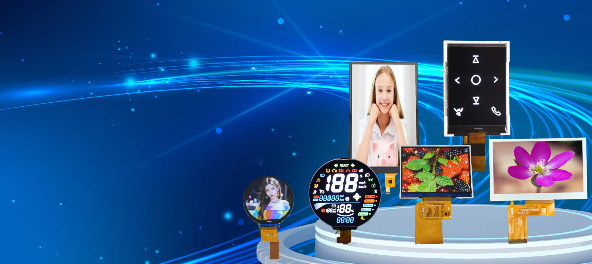 Fournisseur de solutions intégrées LCD/LCM