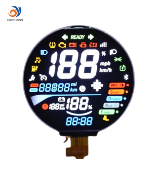 Écran LCD TFT rond
