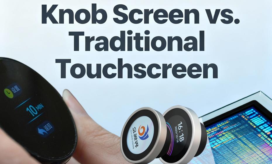 Écran à molette vs écran tactile traditionnel : choisir la bonne interface homme-machine