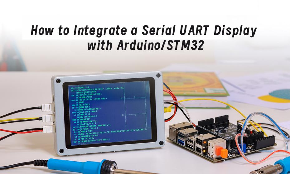 Comment intégrer un afficheur série UART avec Arduino/STM32